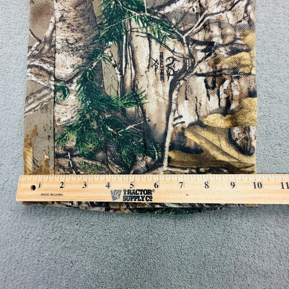 RealTree Camouflage Jeans Mens 38x32 (Actual 38x31)‎ Lined Hunting Style# 5191-5